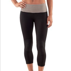 Lululemon Bright At Night Crop Leggings